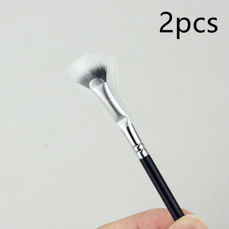 Dotted Color Powder Mascara Brush for Applications - Teleplus dotted color powder mascara brush