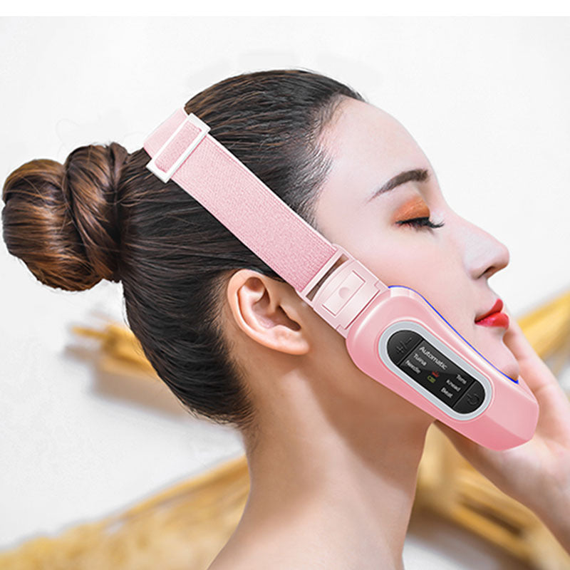 Face V Massager for Double Chin and Lifting in the United States - Goodbye with TENS Micro-Current Magic united states