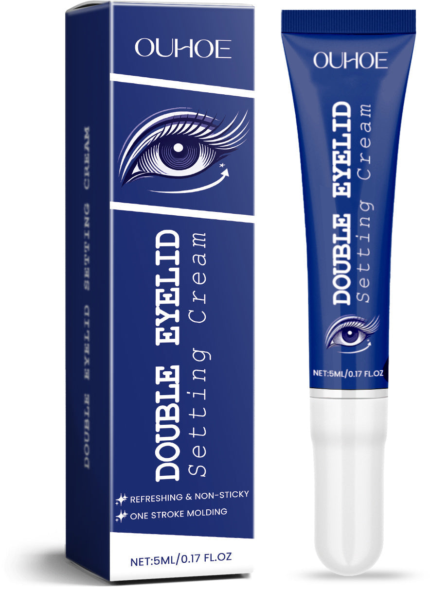 Double Eyelid Setting Cream with Water PVA Ethanol and Glycerol - Teleplus for Water-Based Results double eyelid