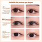 Double Eyelid Stickers Set with Crescent and Olive Shapes for Natural Look - double eyelid stickers set olive shapes