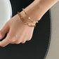 Double-layer Pearl Bracelet Fashion Simple - Double Layer Pearl Bracelet Fashion Simple Design