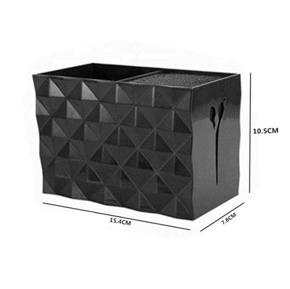 Double Row Barber Tool Storage Box for Beauty Salon Tools - Teleplus storage tube beauty salon tools