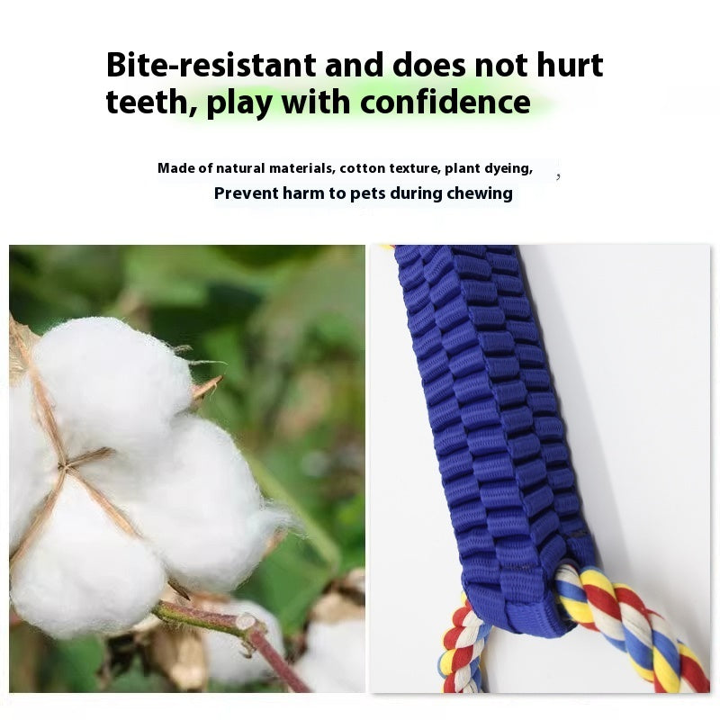 Double Tension Toys for Dogs Multi-Dog Cotton Chew Pet Toy Set 2 Pack - Teleplus double tension toys limited time