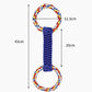 Double Tension Toys for Dogs Multi-Dog Cotton Chew Pet Toy Set 2 Pack - Teleplus double tension toys limited time