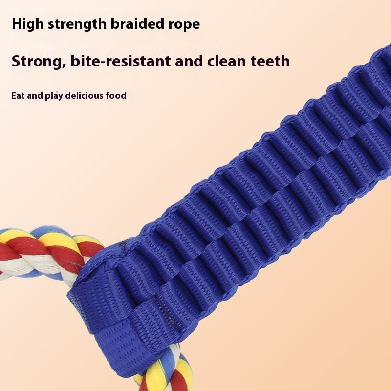 Double Tension Toys for Dogs Multi-Dog Cotton Chew Pet Toy Set 2 Pack - Teleplus double tension toys limited time
