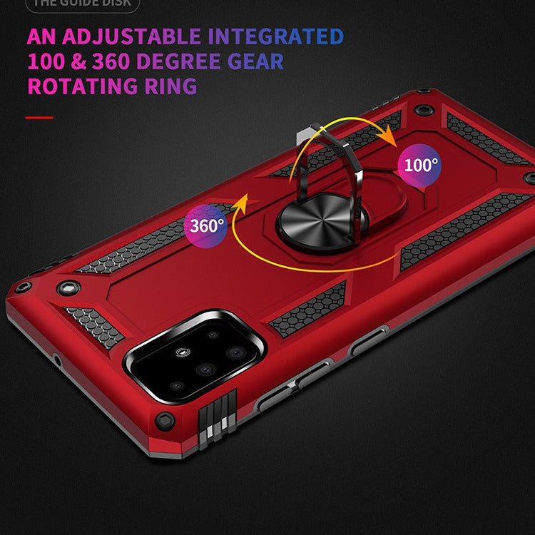 Drop-Resistant Bracket Magnetic Phone Cover for Samsung Branded Products - bracket magnetic phone drop-resistant