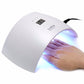 Dual Light Source UV LED Phototherapy Machine for Nail Drying - Teleplus Lamp nail lamp dual uvled phototherapy machine