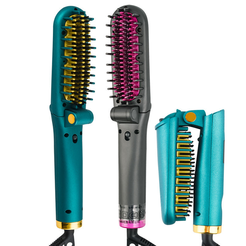 Dual Purpose Negative Ion Electric Straight Hair Comb - dual purpose negative ion electric straight hair comb