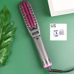 Dual Purpose Negative Ion Electric Straight Hair Comb - dual purpose negative ion electric straight hair comb