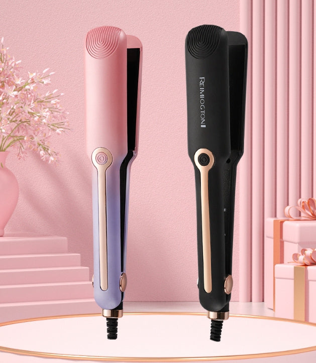 Dual Purpose Portable Home Straightener with Adjustable Temperature and Power Supply - Teleplus dual purpose portable