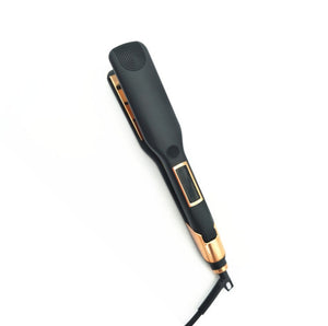 Dual-Use Hair Straightener Electric Roll with Temperature Control and Tourmaline Ceramic - Teleplus hair straightener
