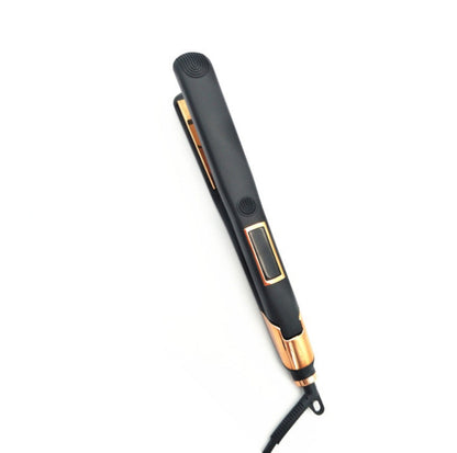 Dual-Use Hair Straightener Electric Roll with Temperature Control and Tourmaline Ceramic - Teleplus hair straightener