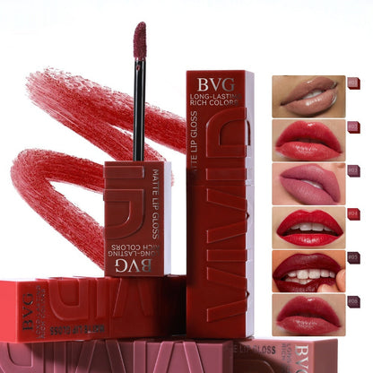 Durable 6ml Lip Lacquer Set for Matte Finish Looks - matte finish lip lacquer sets