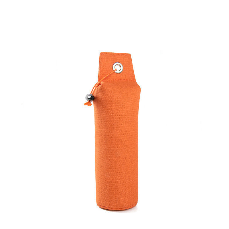 Durable Canvas Dog Toy in Red Green Orange Chew and Fetch Pet - Teleplus dog toy