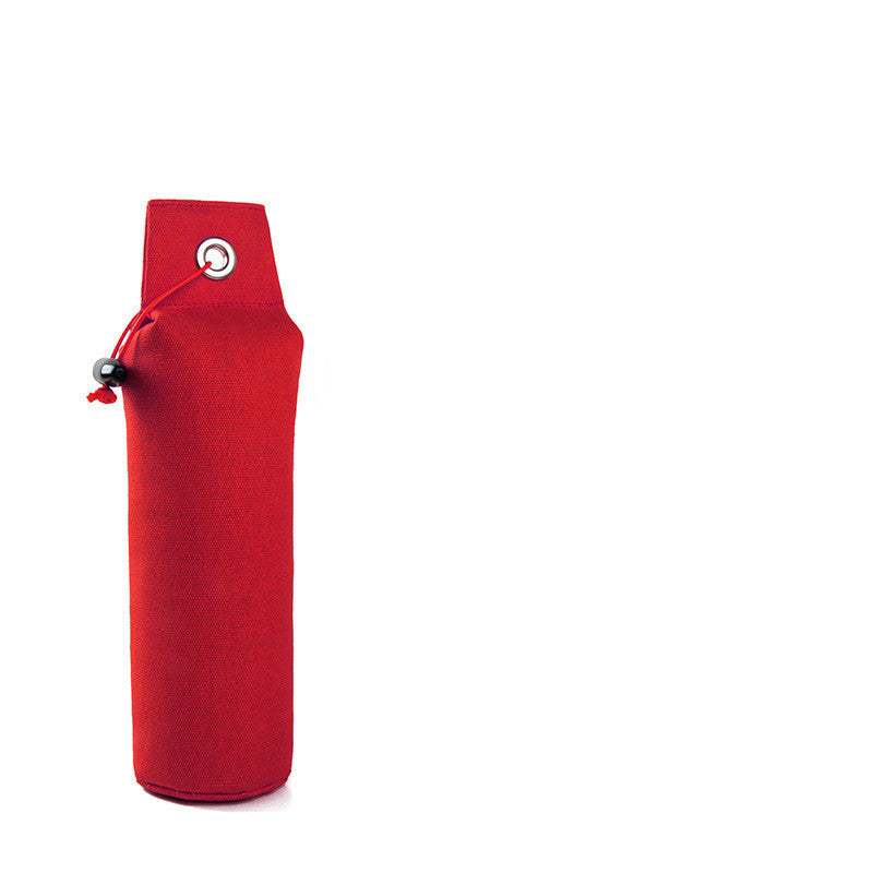 Durable Canvas Dog Toy in Red Green Orange Chew and Fetch Pet - Teleplus dog toy