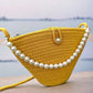 Durable Knitted Fabric Tote Bag Easy to Clean Long Lasting Comfort