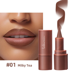 Durable Lipstick and Lip Balm Set with Liner Moisturizing Matte Finish - lipstick lip liner cup moisturizing matte