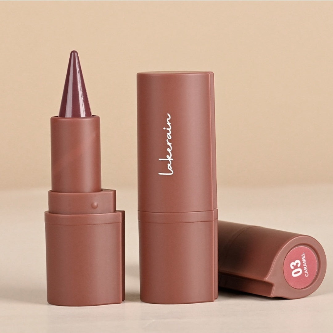 Durable Lipstick and Lip Balm Set with Liner Moisturizing Matte Finish - lipstick lip liner cup moisturizing matte