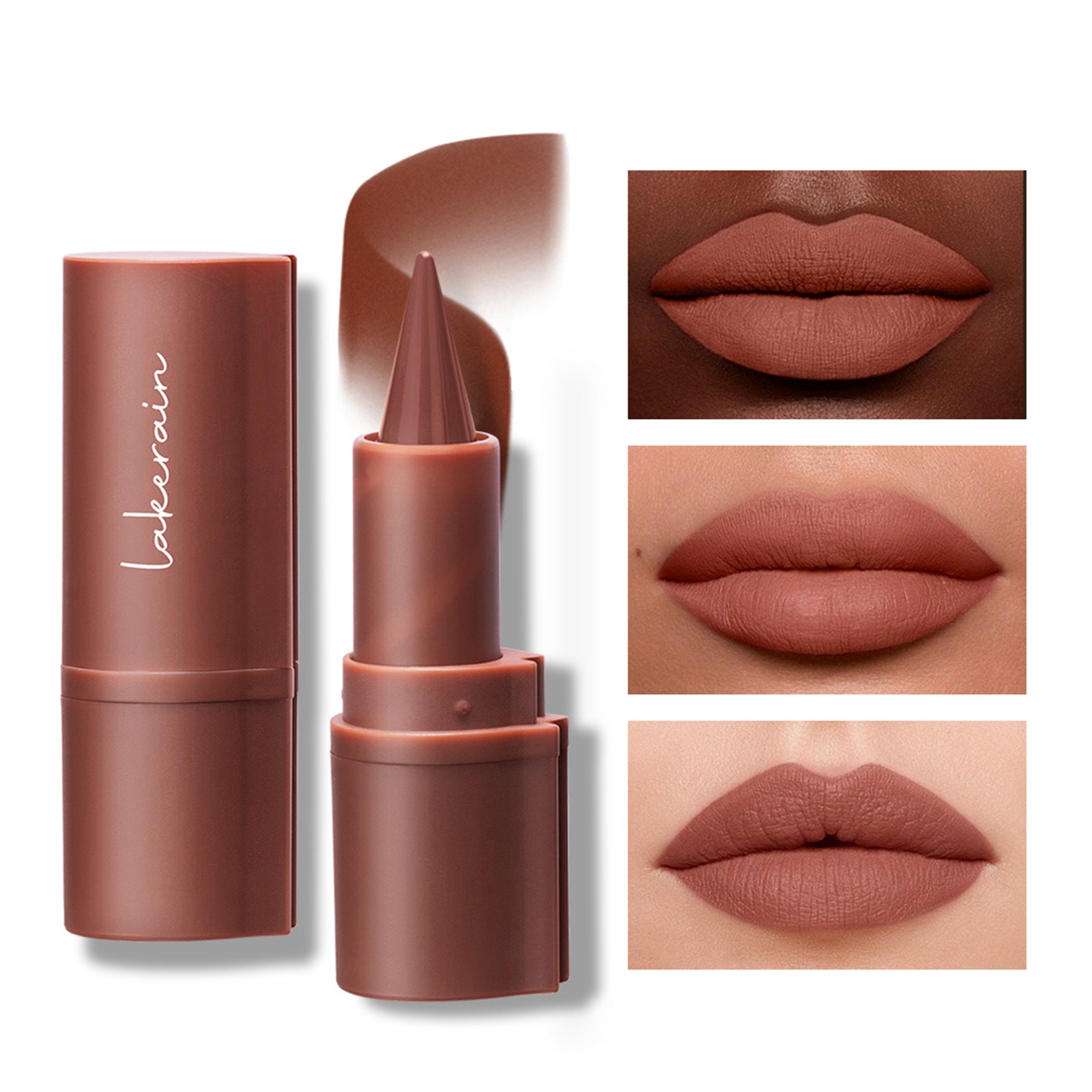 Durable Lipstick and Lip Balm Set with Liner Moisturizing Matte Finish - lipstick lip liner cup moisturizing matte