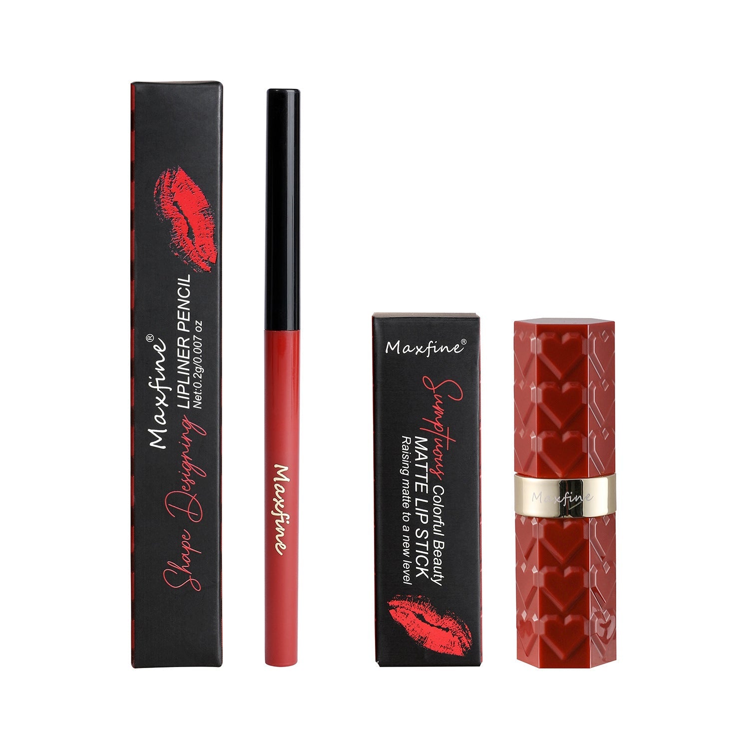Durable Lipstick and Lip Liner Suit with Nonstick Compatibility - Teleplus lipstick lip liner suit nonstick
