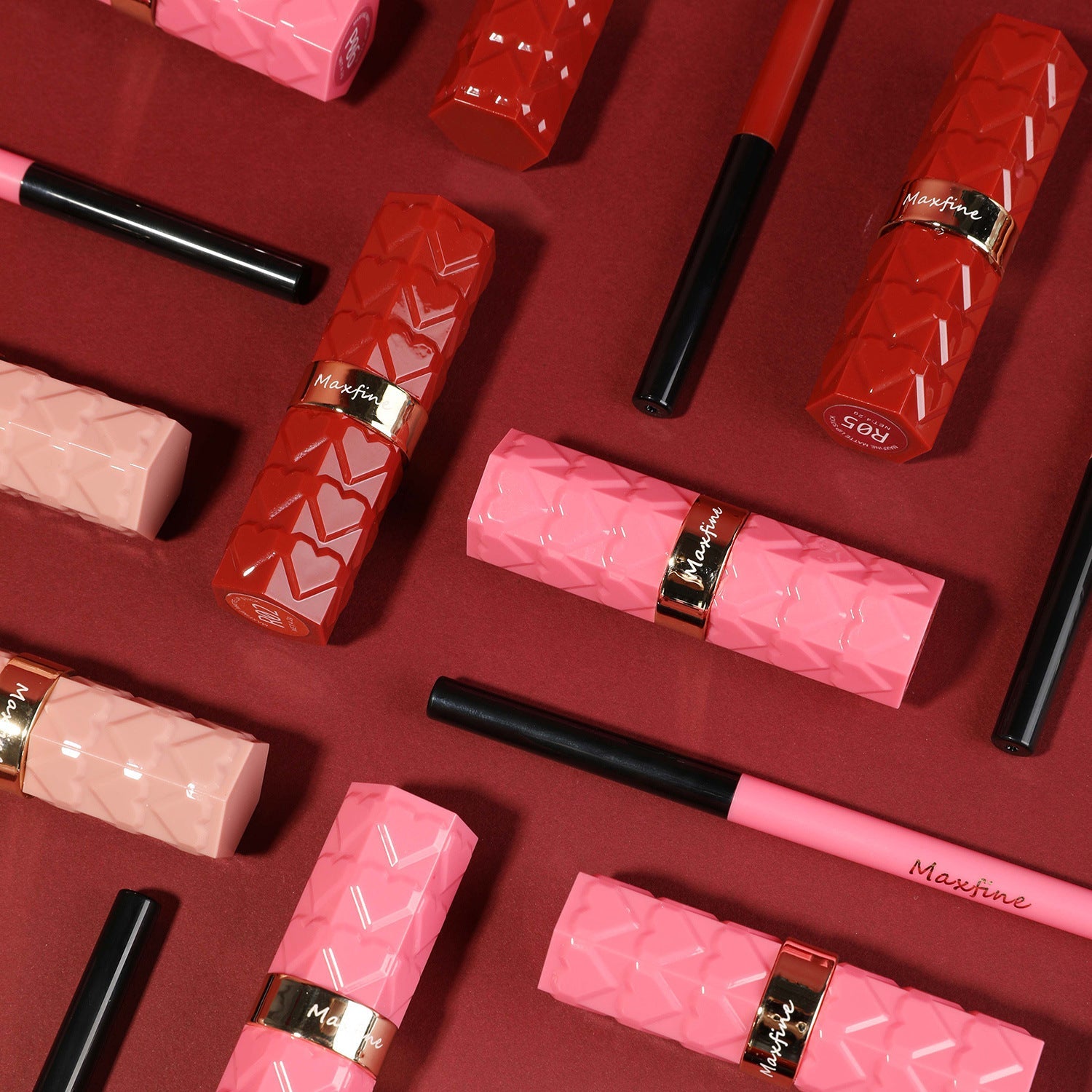 Durable Lipstick and Lip Liner Suit with Nonstick Compatibility - Teleplus lipstick lip liner suit nonstick