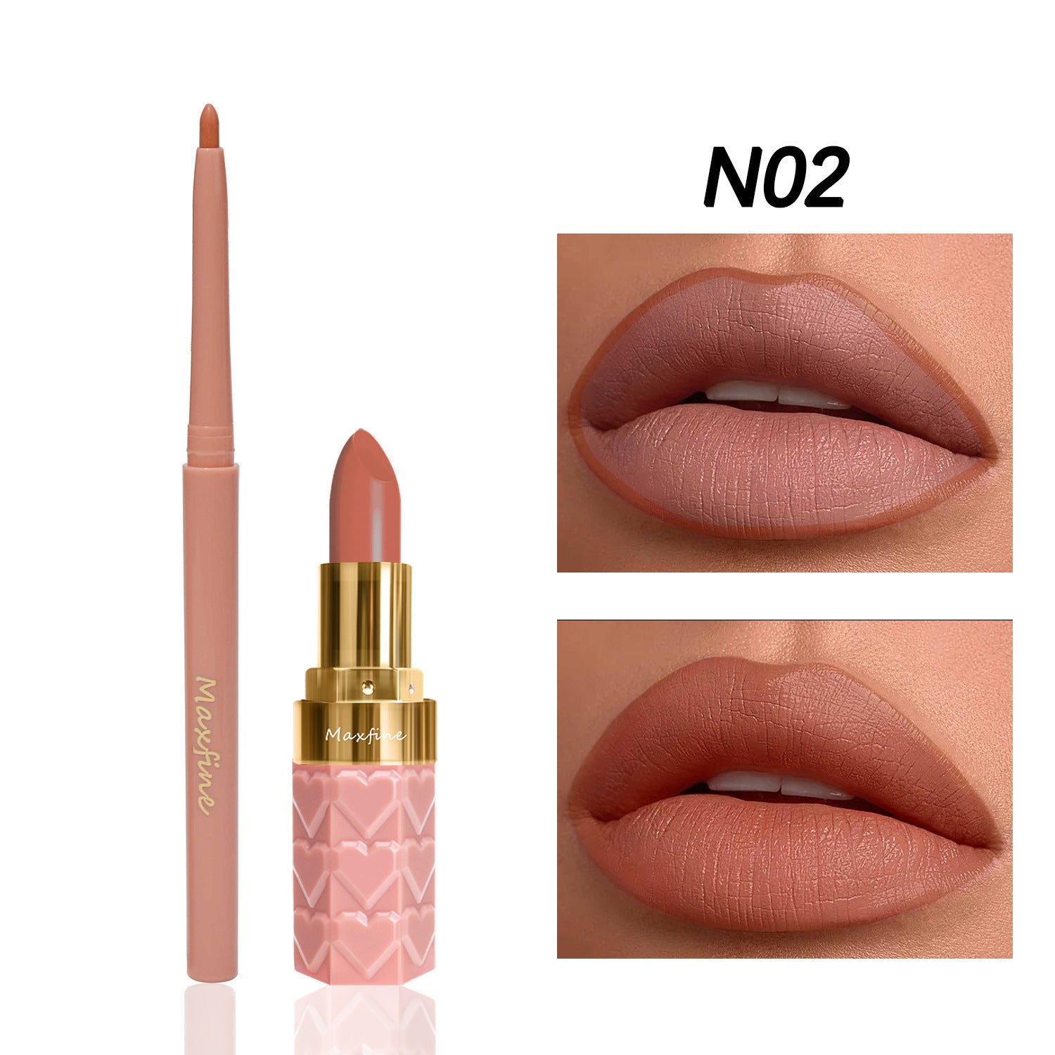 Durable Lipstick and Lip Liner Suit with Nonstick Compatibility - Teleplus lipstick lip liner suit nonstick