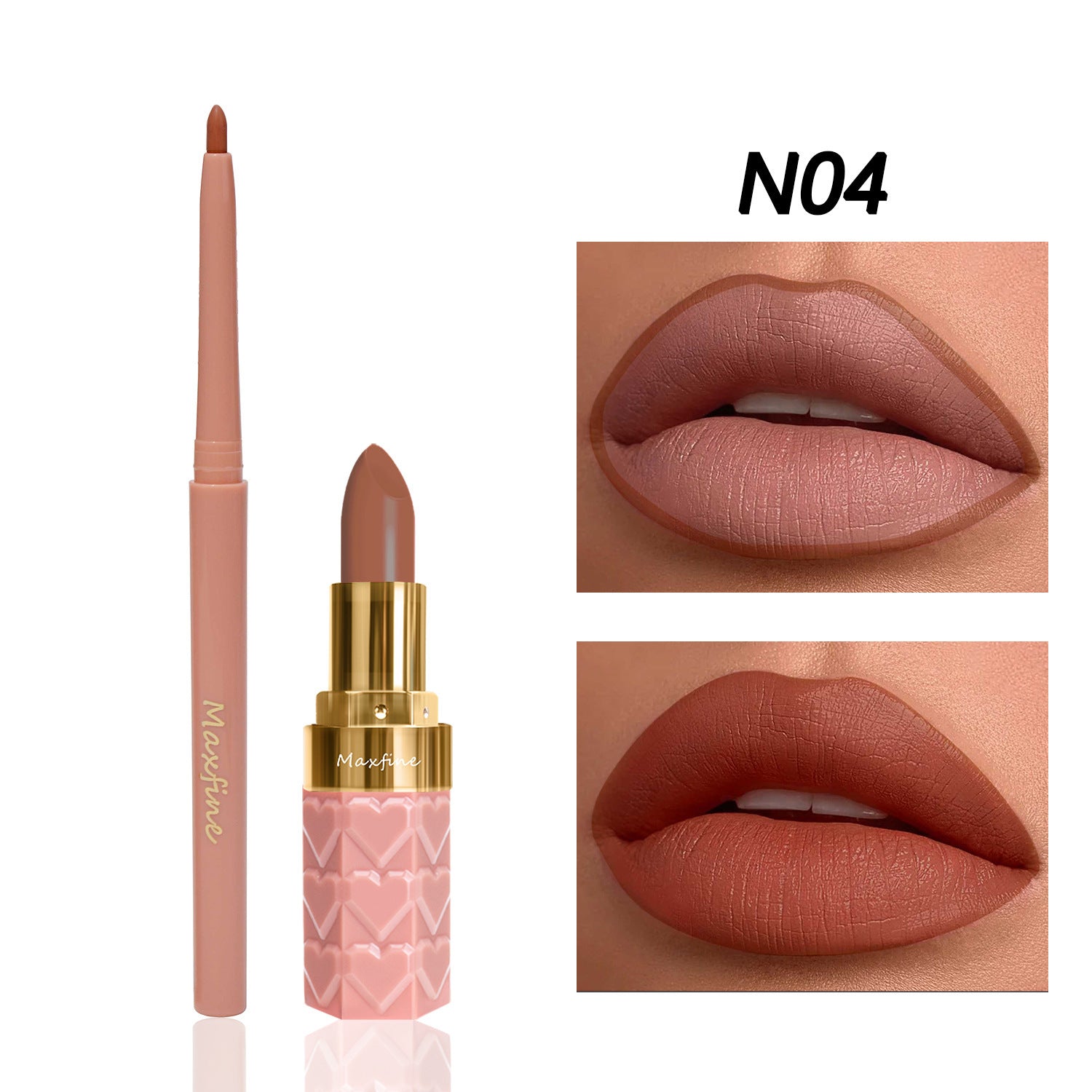 Durable Lipstick and Lip Liner Suit with Nonstick Compatibility - Teleplus lipstick lip liner suit nonstick