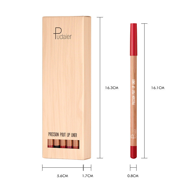 Durable Natural Matte Lip Liner for Perfect Lipstick and Looks - Teleplus lipstick matte lip liner suit