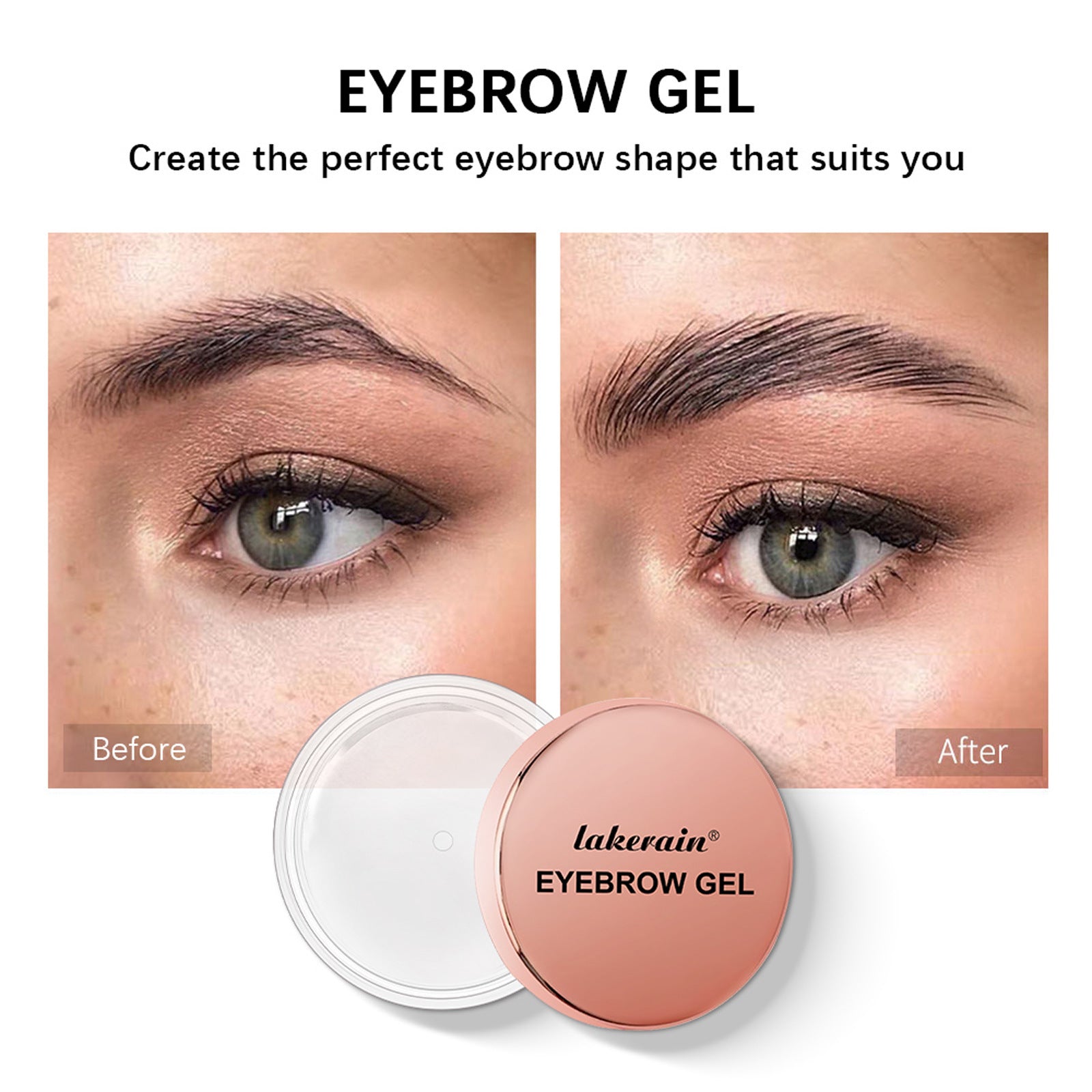 Durable Transparent Shaping Eyebrow Soap for Long-Lasting Three-Dimensional Brows - shaping eyebrow soap lasting