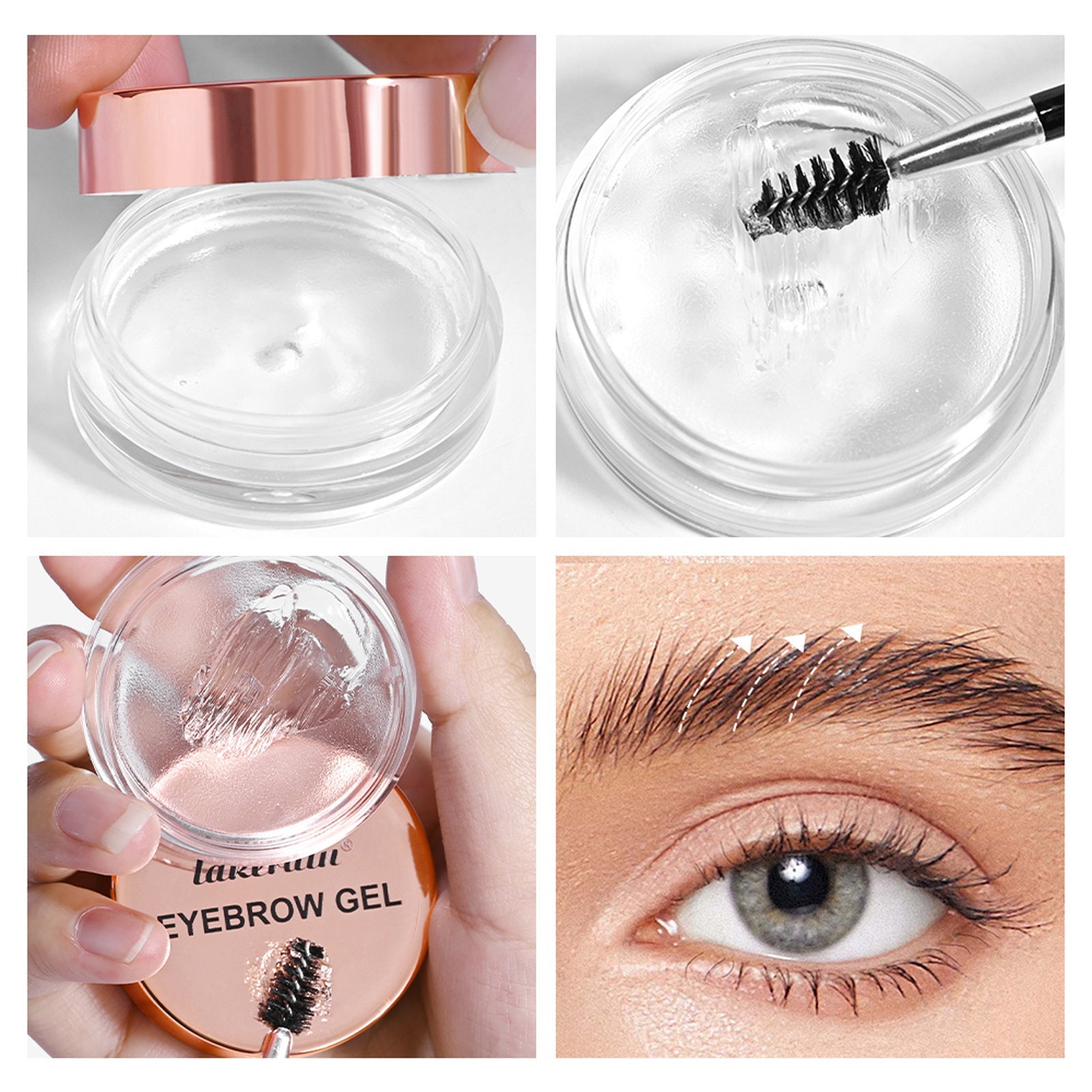 Durable Transparent Shaping Eyebrow Soap for Long-Lasting Three-Dimensional Brows - shaping eyebrow soap lasting