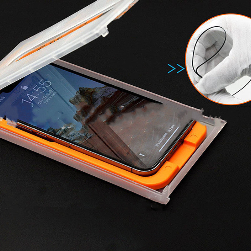 Tempered Glass Screen Protector with Anti-Blue Light and High-Speed Film Stick - Dust-Free Speed Bracket tempered film