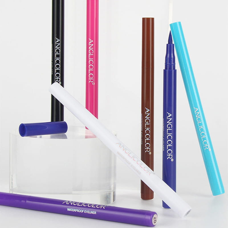 Colors Eyeliner Waterproof Set with 12 Pieces in Multiple Shades