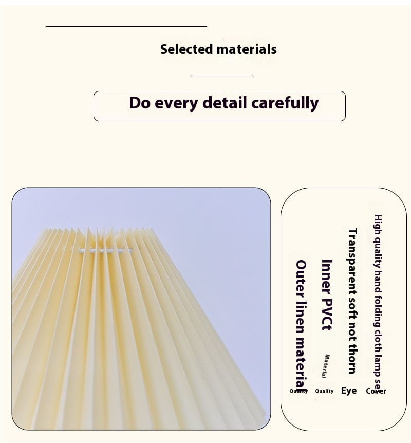 Monochrome Warm Light Bedside Lamp for Bedroom and Dormitory Decor