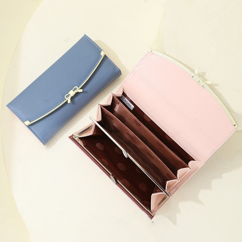 Women’s Multi-functional Handheld Long Wallet - Chic Money Folder for Women on a Wallet Adventure