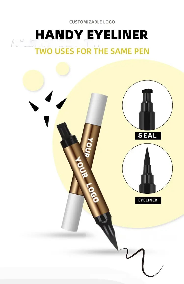 Eyeliner Bar Sigilat Eyeliner impermeabil Matte și metalic de lungă durată