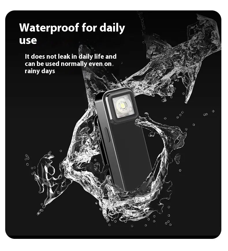 Versatile Strong Mini Thumb Light with 10 Hour Battery and Waterproof Design