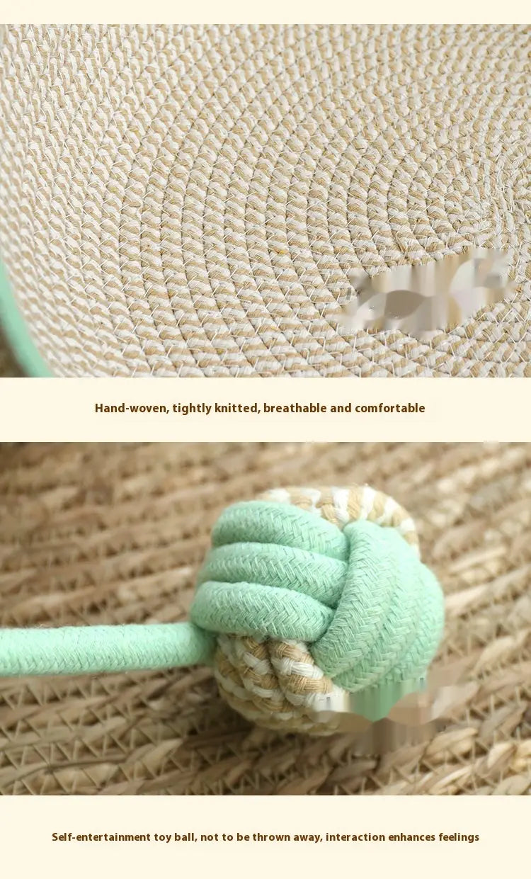 Leaba agus Mata Nead Féin-Hi Cat Pink Cat do Chait Peataí Beaga