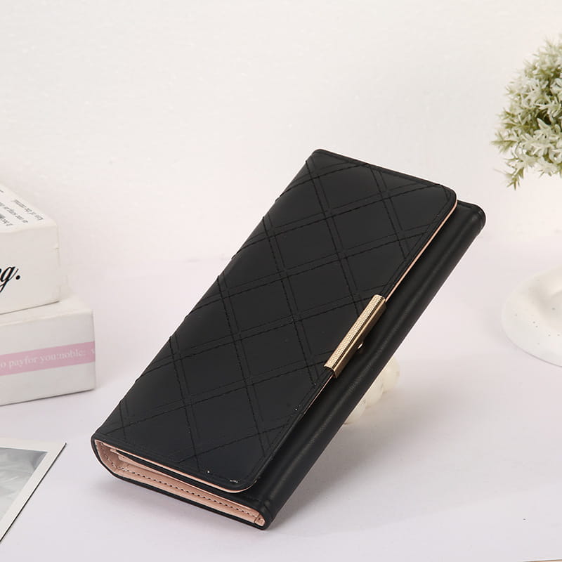 Veekindel polüester -rahakott triipude ja pesu sisekujundusega koduladustamiseks