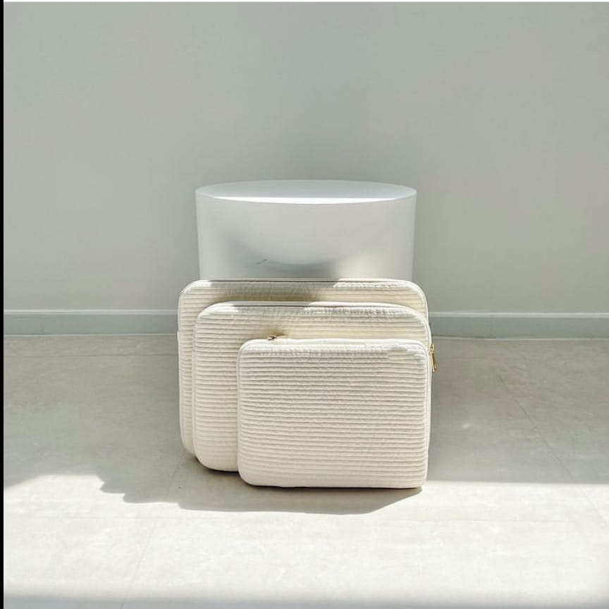 Cás muinchille táibléid 11 13-14 15-15.6 Mála Clutch Clutch Cotton Cotton Orlach