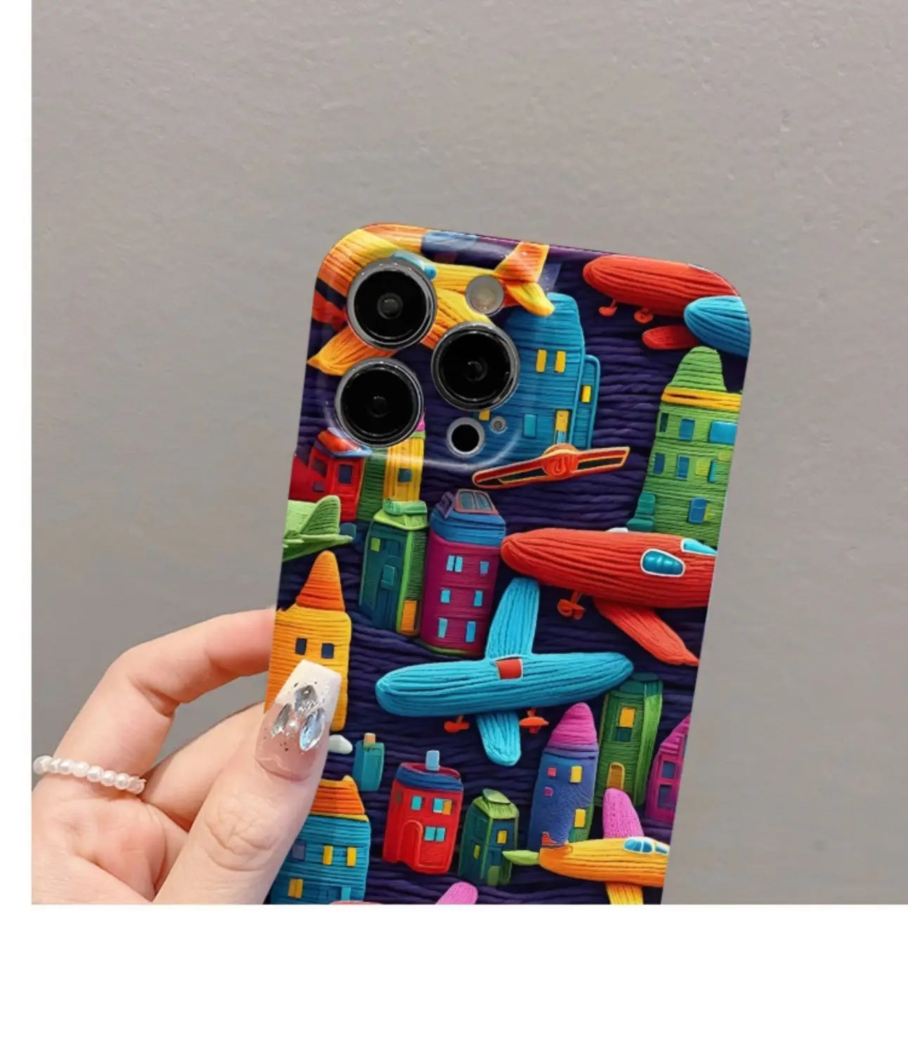 European American Art TPU Fall Protection Phone Case for iPhone Models