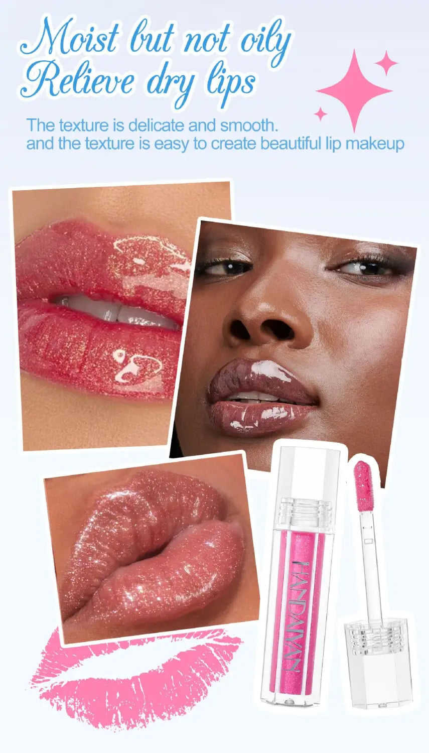 Moisturizing Pearlescent Lip Paint Long Lasting Hydrating Color