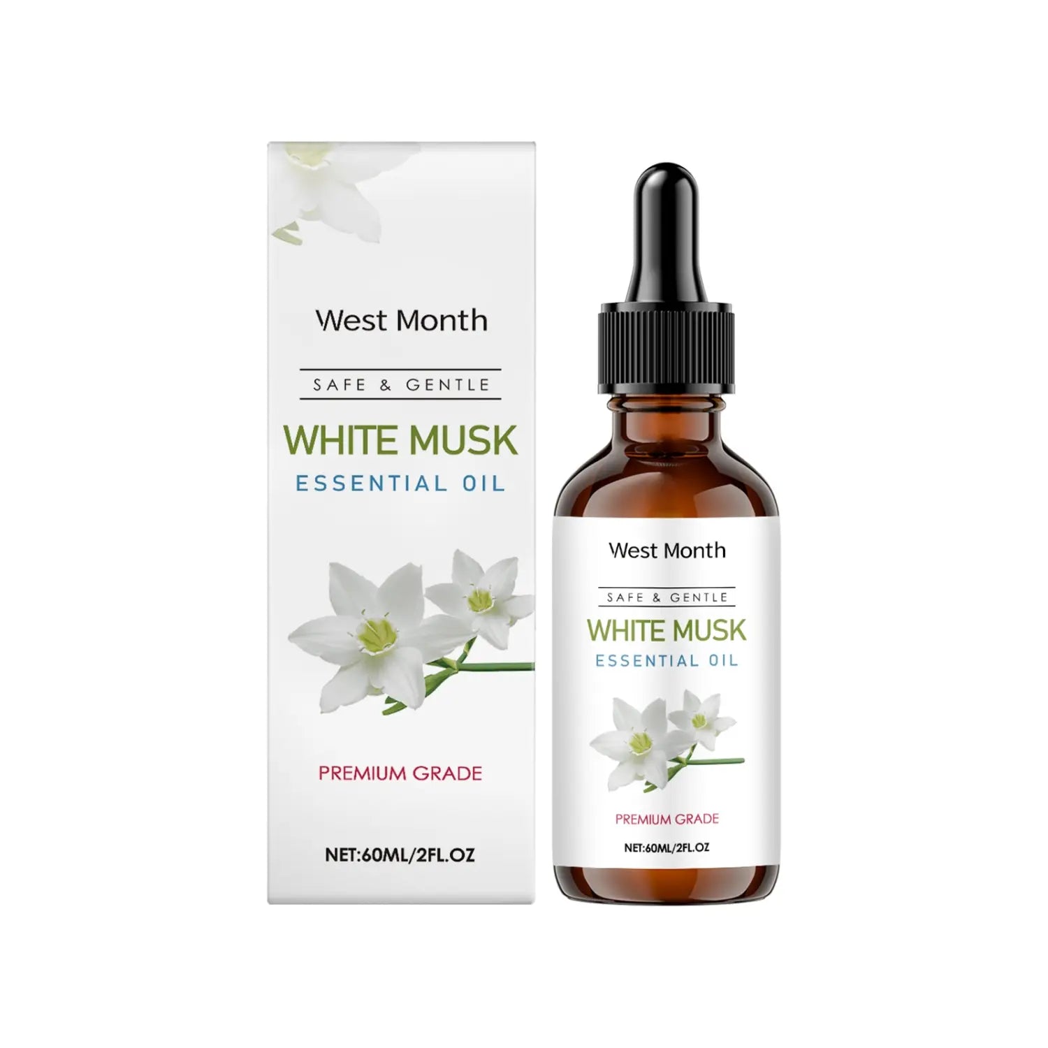 Glicerină și ulei hidratant al pielii cu ulei de ricin cu extract de frunze de vitamina E Musk