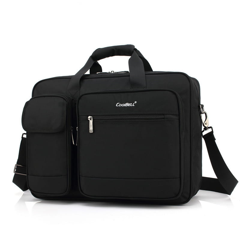Zaino per laptop Oxford impermeabile 17,3 pollici con porta USB e tasche organizzative