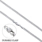 Men’s Necklace Stainless Steel Cuban Link Chain - Rock the Steel Color with a Cuban Link Chain