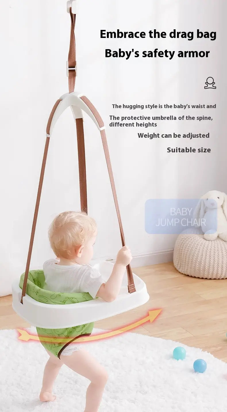 Baby Jumping Chair for Kids Safe Bounce and Play with Cotton Material