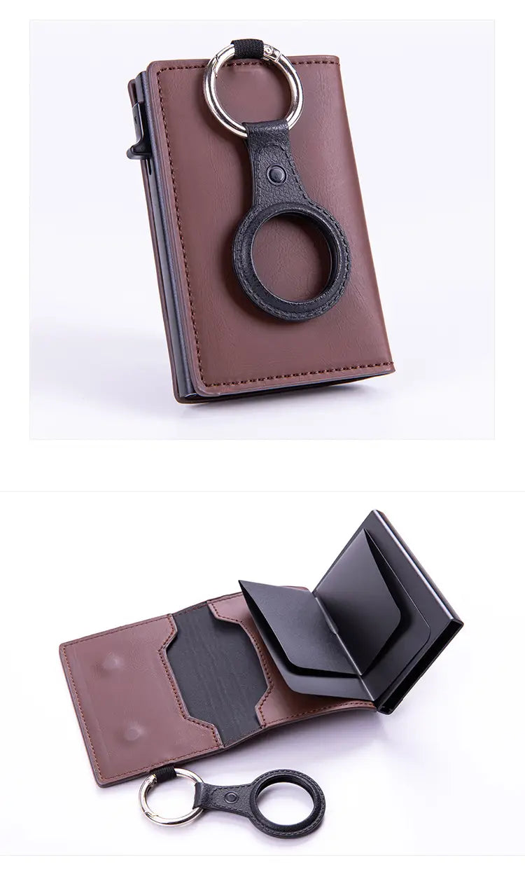 Urban PU Leather Credit Card Holder for Apple Users in the United States