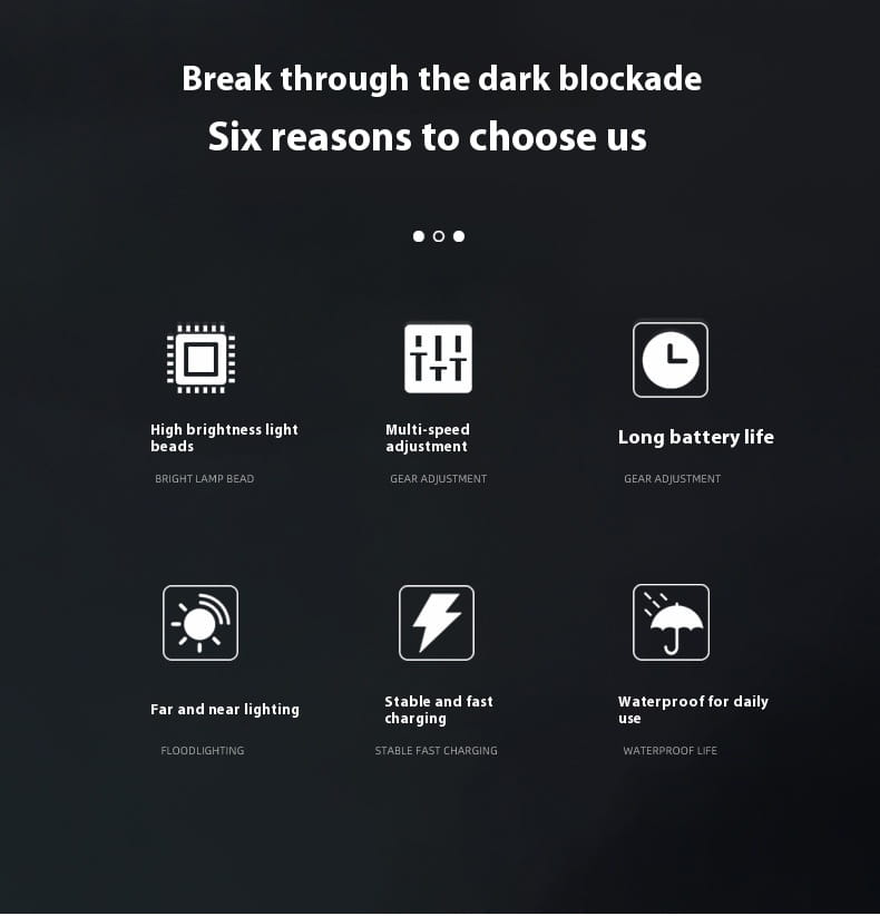 Outdoor Multifunctional Zoom Strong Wire Strap Box with Light Flashlight