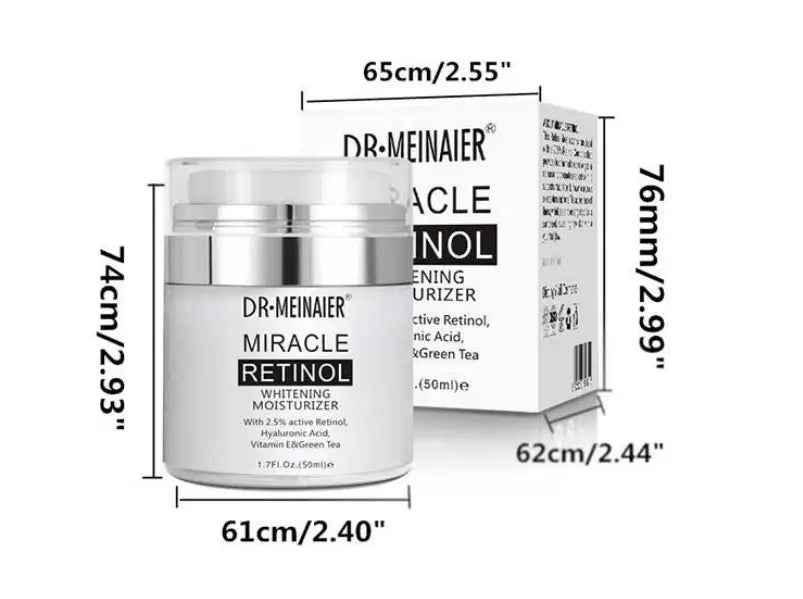 Retinol Fuktighetskrem som Krymper Porer og Gjenoppretter Hudpleie