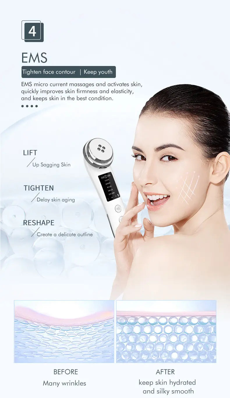 Facial Lifting And Tightening Micro-current Photon IPL Device