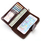 Women’s Fashion Long Multi-functional Leather Wallet - Wallet That Holds Everything Except My Ex’s Number